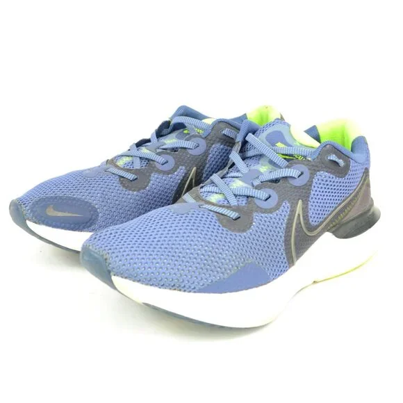 Nike Renew Men's Size 10 Blue & Gray Mesh Athletic Running Sneakers CK6357-400 - Picture 7 of 10